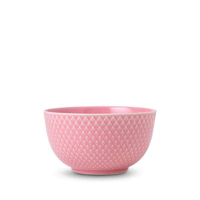 LYNGBY PORCELÆN RHOMBE COLOR, SKÅL Ø11 CM, ROSA