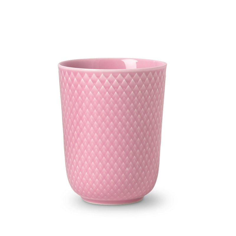 LYNGBY PORCELÆN RHOMBE COLOR, KRUS ROSA