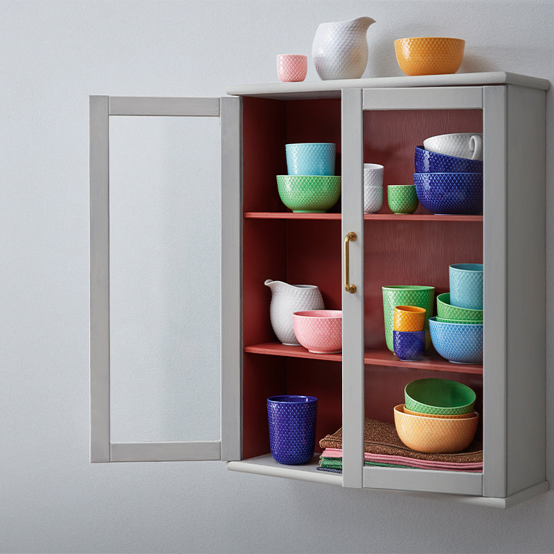 LYNGBY PORCELÆN RHOMBE COLOR, KRUS GRØN