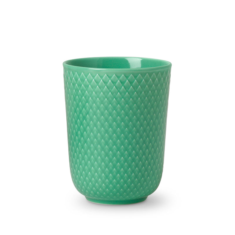 LYNGBY PORCELÆN RHOMBE COLOR, KRUS GRØN
