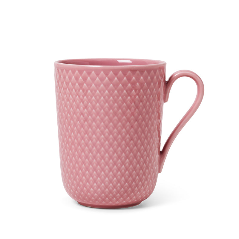 LYNGBY PORCELÆN RHOMBE COLOR, KRUS M. HANK ROSA