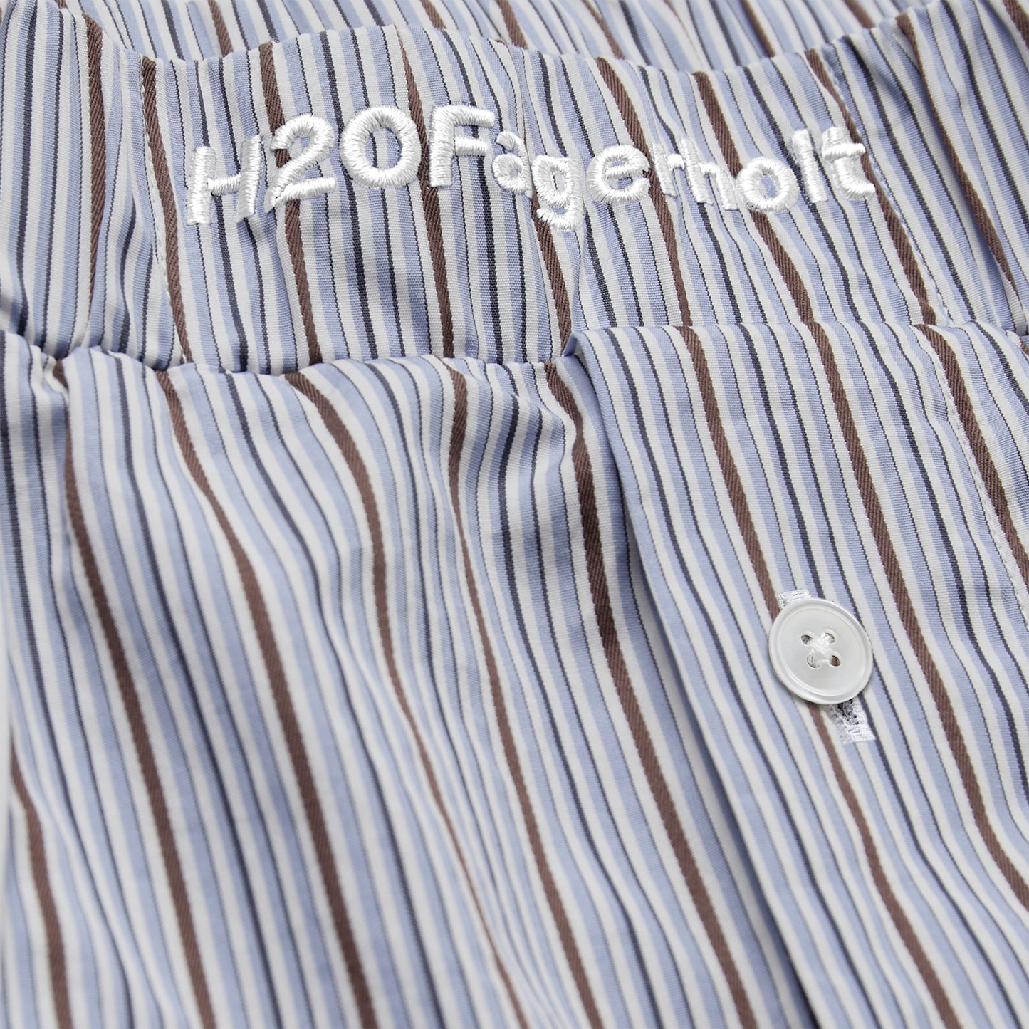 PJ SHORTS BLUE STRIPE