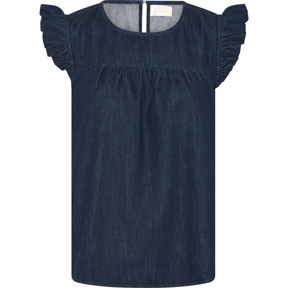 Stockholm top - Dark blue