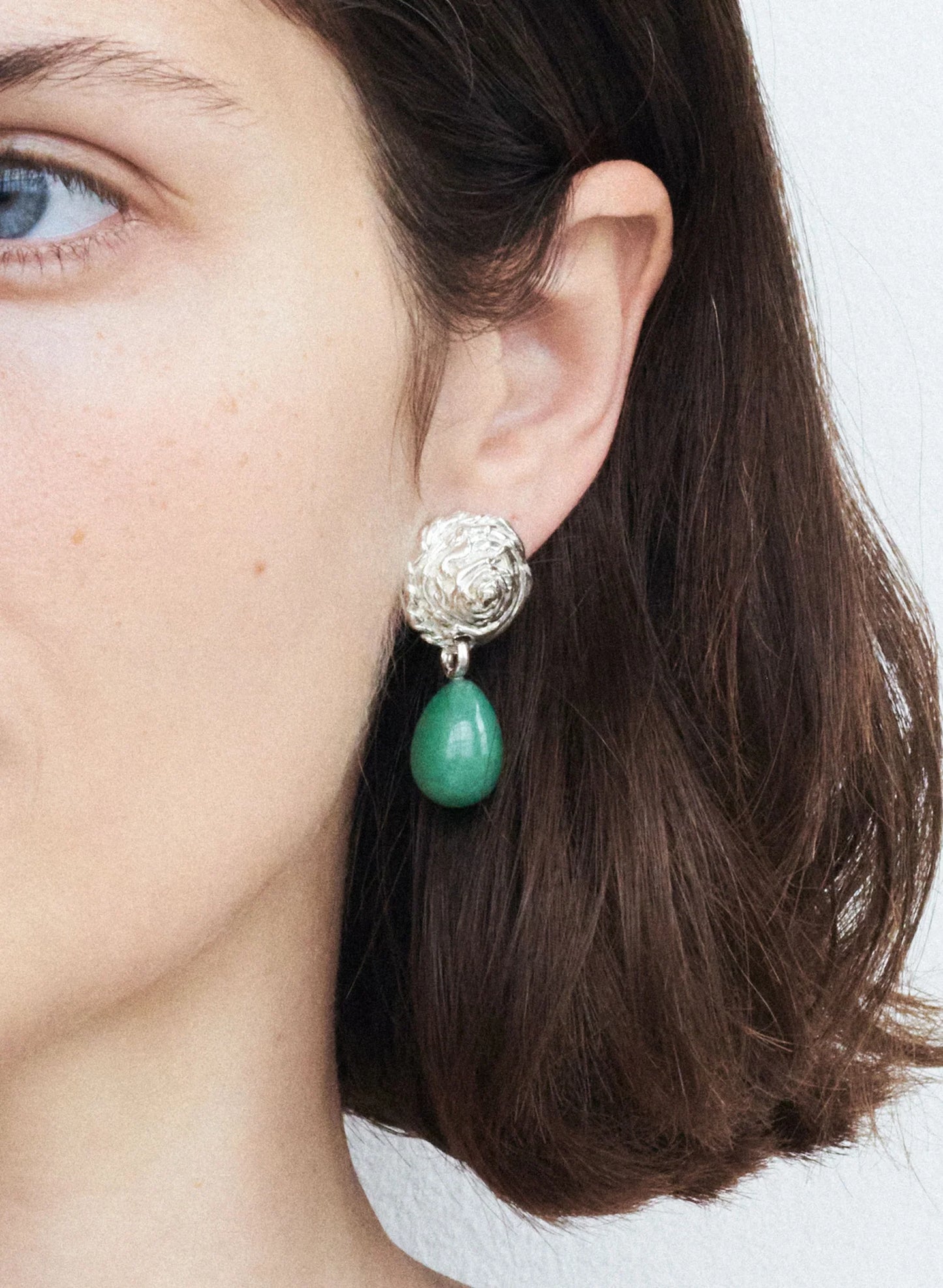 BRETON AVENTURINE ØRERINGE