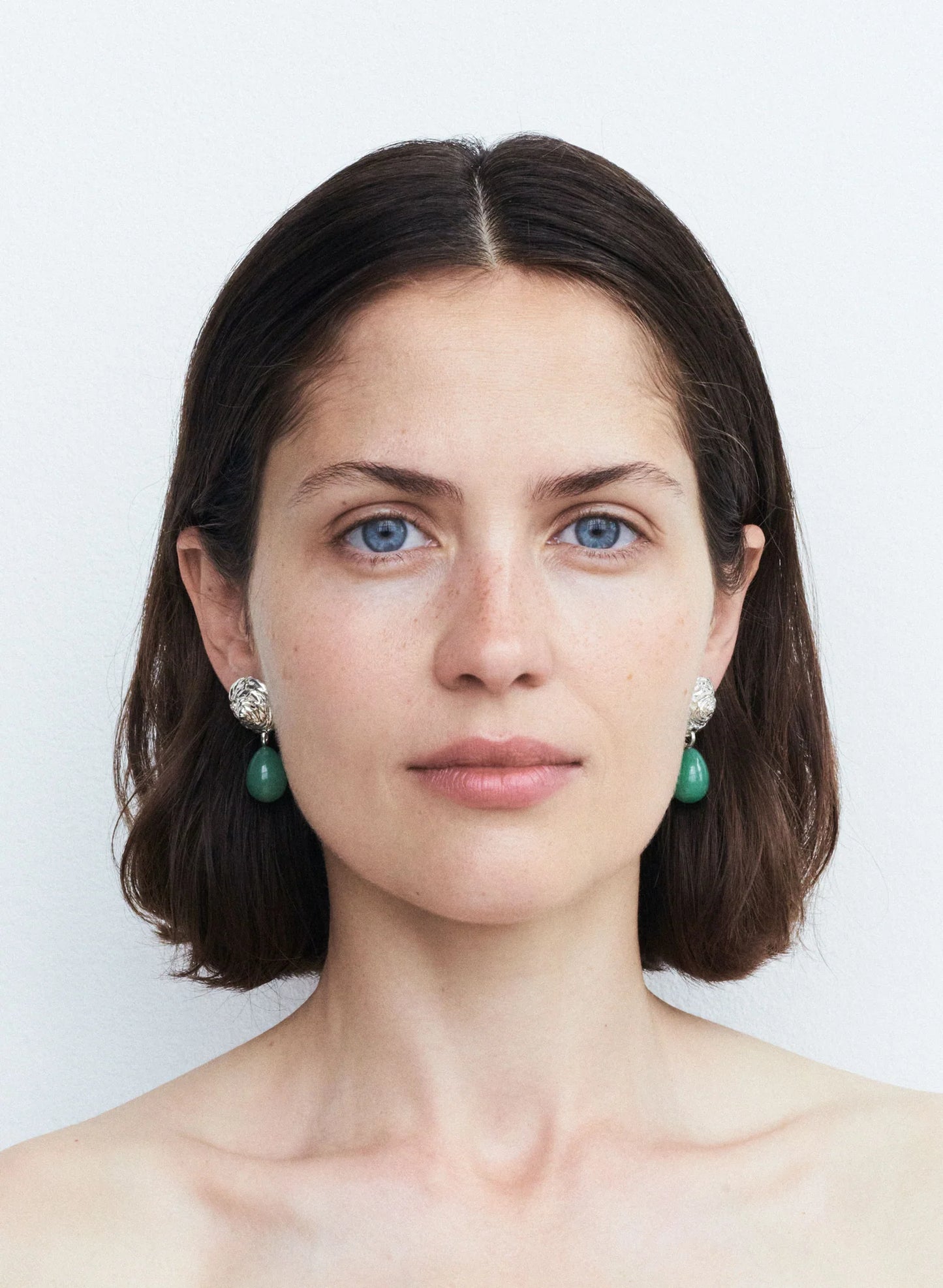 BRETON AVENTURINE ØRERINGE