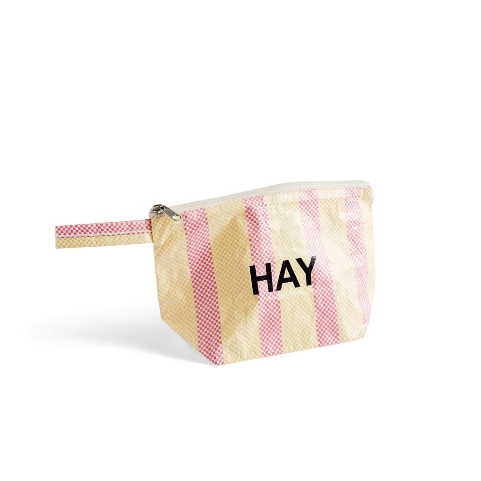 CANDY STRIPE WASH BAG, MULTI