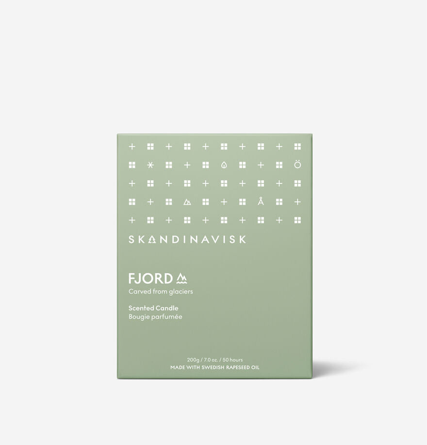 SKANDINAVISK - FJORD SCENTED CANDLE