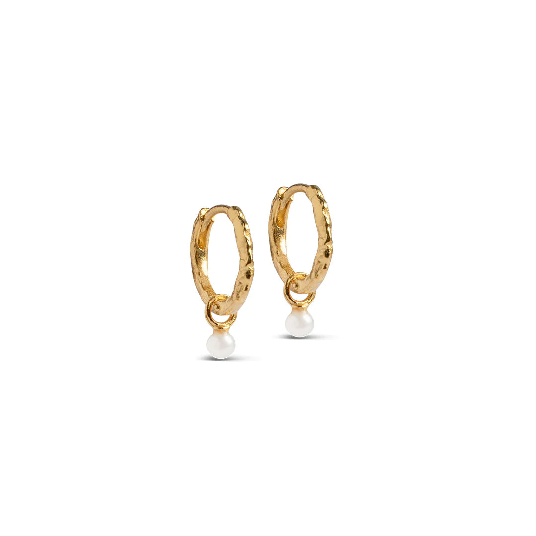 BELLE PEARL HOOPS