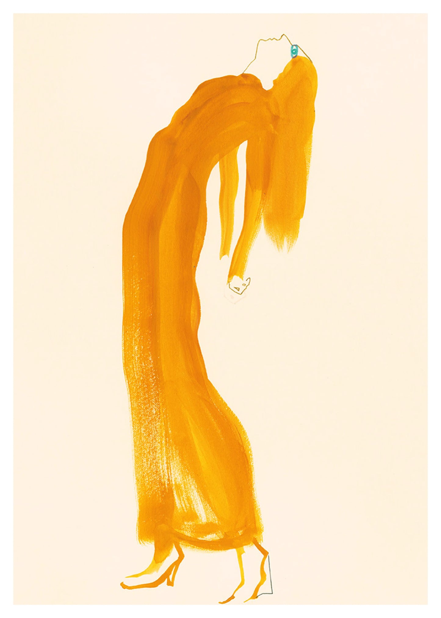 The Saffron Dress, Amelie Hegardt