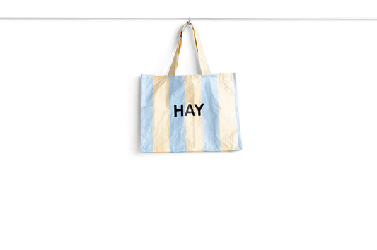 CANDY STRIPE BAG BLUE/ YELLOW