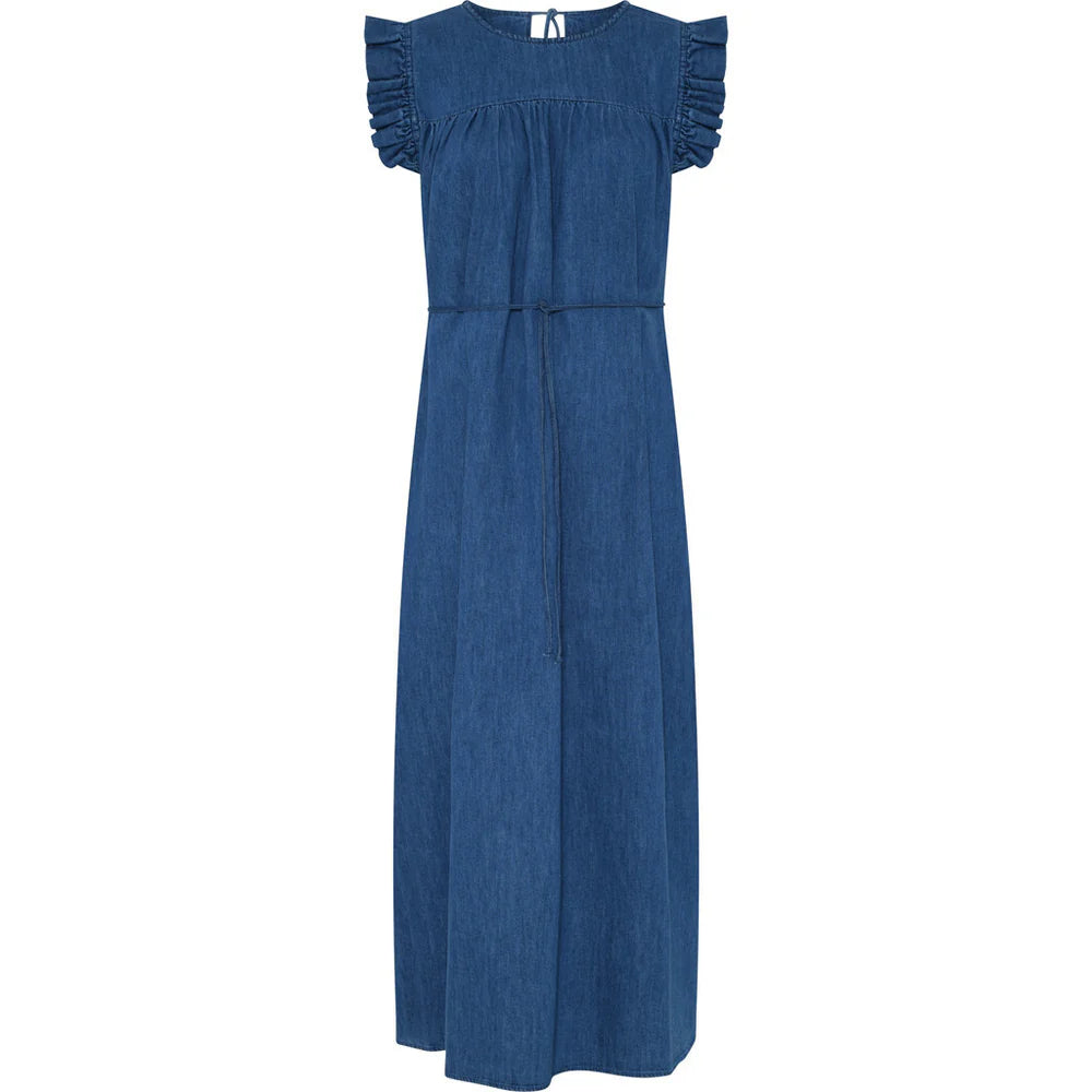 Stockholm kjole - Clear blue denim
