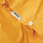 COTTON PERCALE DUVET COVER, AMBER YELLOW